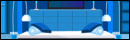 Modern Blue Room Escape