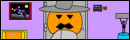 Escape from Blocked Pumpkin Room